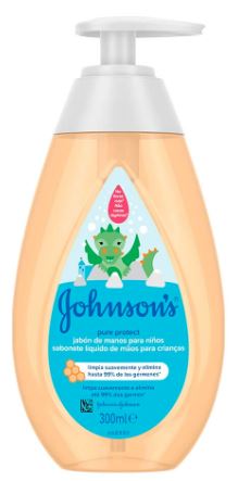 JOHNSONS BABY PURE PROTECT SAPONE MANI BAMBINI 300 ML - farmaidea24.com