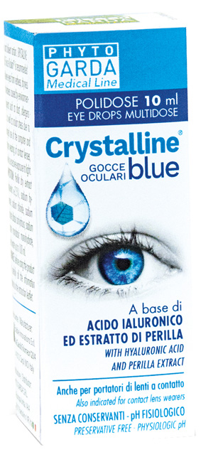 CRYSTALLINE BLUE GOCCE POLIDOSE 10 ML - farmaidea24.com