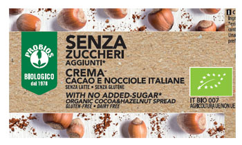 CREMA SPALMABILE CACAO/NOCCIOLE SENZA ZUCCHERI AGGIUNTI 200 G - farmaidea24.com