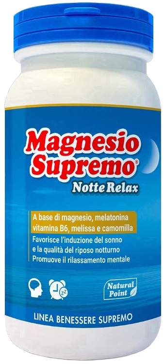 MAGNESIO SUPREMO NOTTE RELAX 150 G - farmaidea24.com