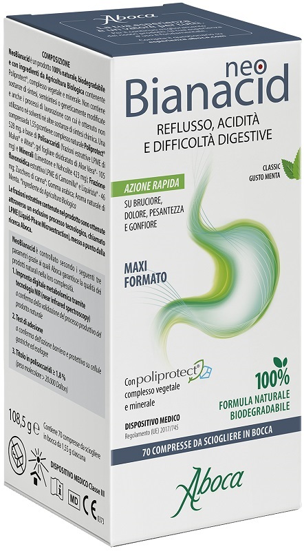 NEOBIANACID 70 COMPRESSE MASTICABILI - farmaidea24.com