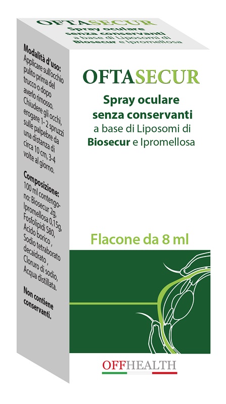 OFTASECUR BIOSECUR SPRAY OCULARE 8 ML - farmaidea24.com