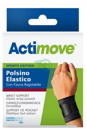 ACTIMOVE SPORTS EDITION POLSINO ELASTICO CON FASCIA REGOLABILE UNIVERSALE - farmaidea24.com