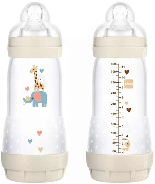 MAM BIBERON EASY START 320 ML 4+ TETTARELLA 3 NEUTRO - farmaidea24.com