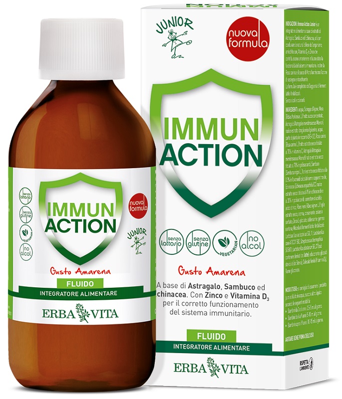 IMMUN ACTION FLUIDO JUNIOR 200 ML - farmaidea24.com