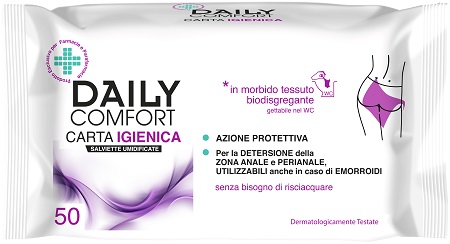 DAILY COMFORT CARTA IGIENICA 50 PEZZI - farmaidea24.com
