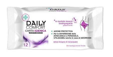 DAILY COMFORT CARTA IGIENICA 12 PEZZI - farmaidea24.com