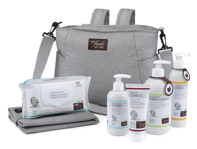 FIOCCHI DI RISO COFANETTO BORSA-ZAINO FASCIATOIO - farmaidea24.com