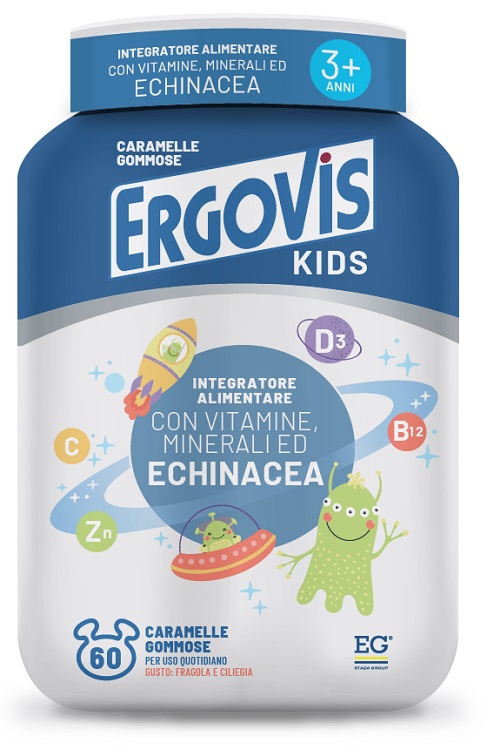 ERGOVIS KIDS 60 CARAMELLE GUSTOSE - farmaidea24.com