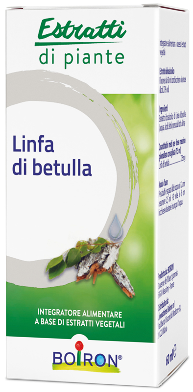 LINFA DI BETULLA SEVE DE BOULEAU BOIRON ESTRATTO IDROALCOLICO 60 ML - farmaidea24.com