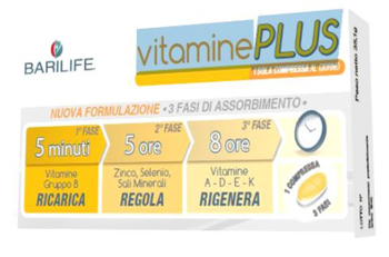 BARILIFE VITAMINE PLUS 30 COMPRESSE TRIFASE - farmaidea24.com