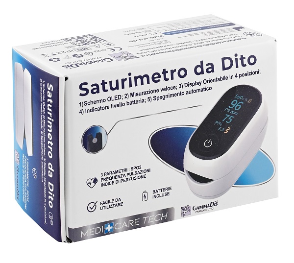 SATURIMETRO PROFESSIONAL 1 PEZZO MEDICARE - farmaidea24.com