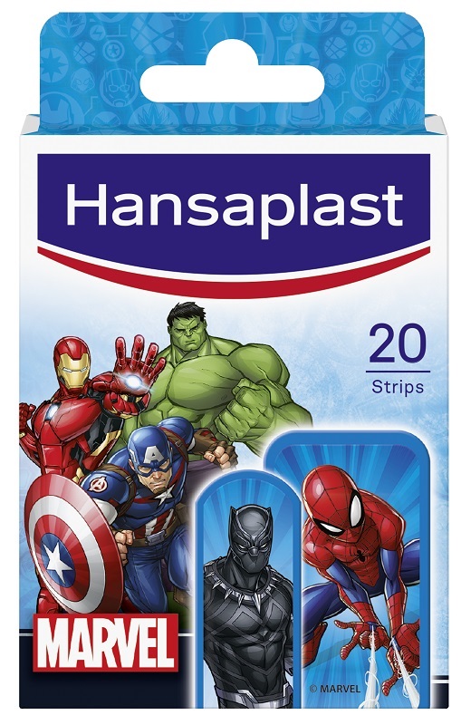 CEROTTO HANSAPLAST MARVEL 20 PEZZI - farmaidea24.com