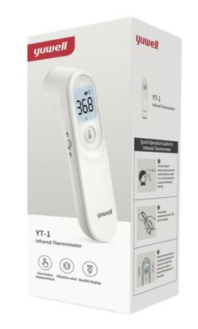 TERMOMETRO INFRAROSSI YT-1 1 PEZZO - farmaidea24.com