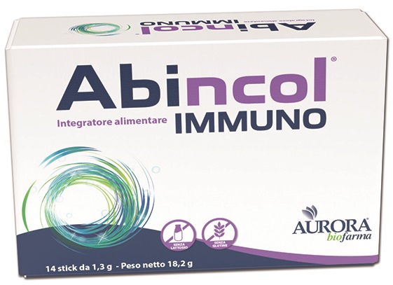 ABINCOL IMMUNO 14 STICK OROSOLUBILI - farmaidea24.com