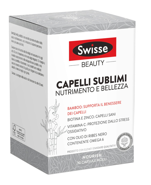 SWISSE CAPELLI SUBLIMI 30 CAPSULE - farmaidea24.com