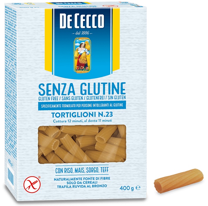 DE CECCO TORTIGLIONI N23 400 G - farmaidea24.com