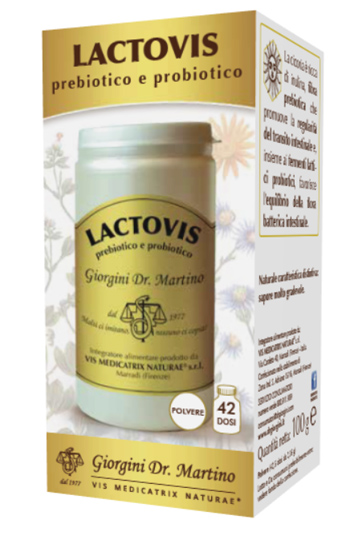 LACTOVIS PREBIOTICO PROBIOTICO 100 G - farmaidea24.com