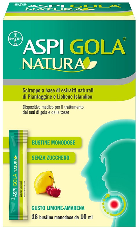 ASPI GOLA NATURA 16 BUSTINE MONODOSE DA 10 ML - farmaidea24.com