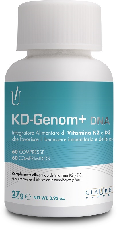 GLAUBER PHARMA KD-GENOM+ DNA 60 COMPRESSE - farmaidea24.com