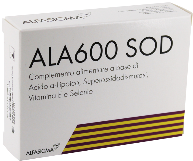ALA 600 SOD 20 COMPRESSE - farmaidea24.com