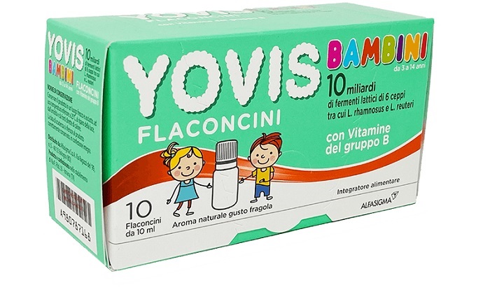 YOVIS BAMBINI FRAGOLA 10 FLACONCINI DA 10 ML - farmaidea24.com
