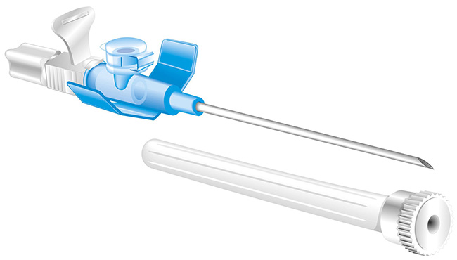 AGO CANNULA A 2 VIE STERILE MONOUSO VENOPIC FEP GAUGE 22X25 1 PEZZO - farmaidea24.com