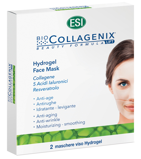 ESI BIOCOLLAGENIX HYDROGEL FACE MASK 2 PEZZI - farmaidea24.com