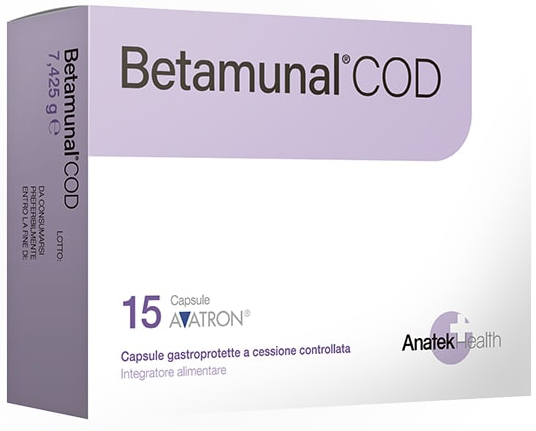 BETAMUNAL COD 15 CAPSULE - farmaidea24.com