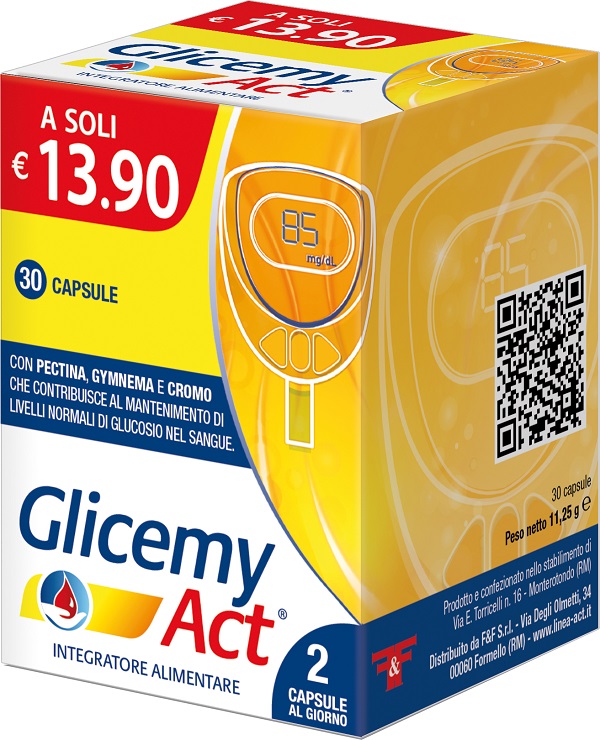 GLICEMY ACT 30 CAPSULE - farmaidea24.com