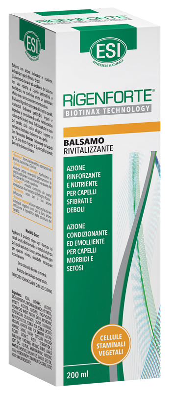 ESI RIGENFORTE BALSAMO RIVITALIZZANTE 200 ML - farmaidea24.com
