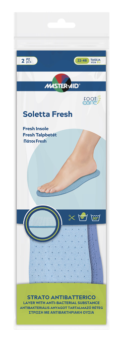 MASTER-AID FOOTCARE SOLETTA FRESH RITAGLIABILE 2 PEZZI I2 - farmaidea24.com