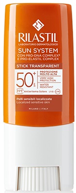 RILASTIL SUN SYSTEM PHOTO PROTECTION TERAPY SPF 50+ STICK TRASPARENTE 8,5 ML - farmaidea24.com