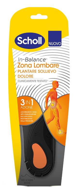 SCHOLL PLANTARE LOMBARE M 2 PEZZI - farmaidea24.com