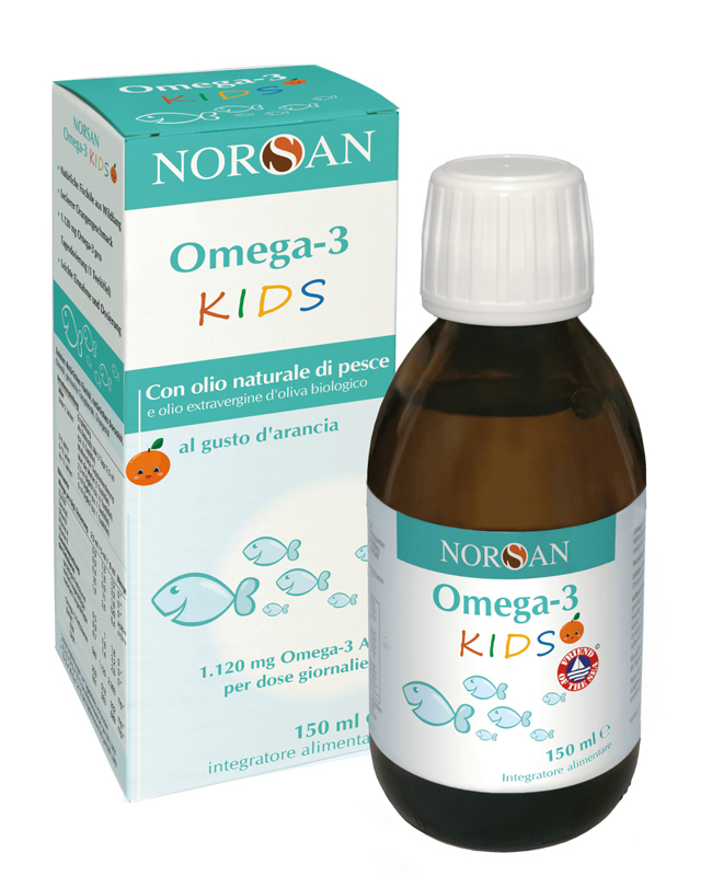 NORSAN KIDS OMEGA 3 KIDS 150 ML - farmaidea24.com
