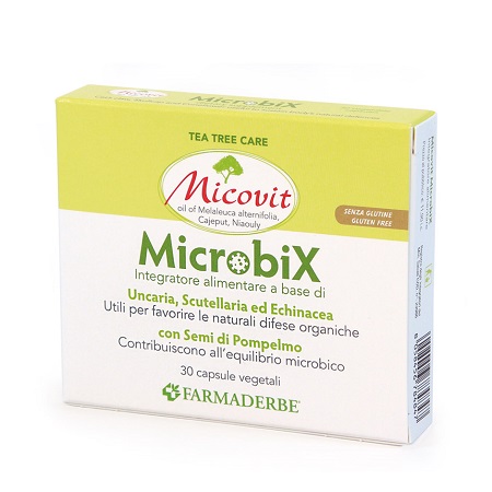 MICOVIT MICROBIX 30 CAPSULE - farmaidea24.com