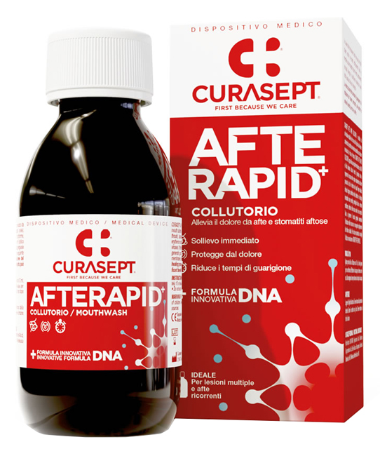 CURASEPT COLLUTORIO AFTE RAPID DNA 125 ML - farmaidea24.com