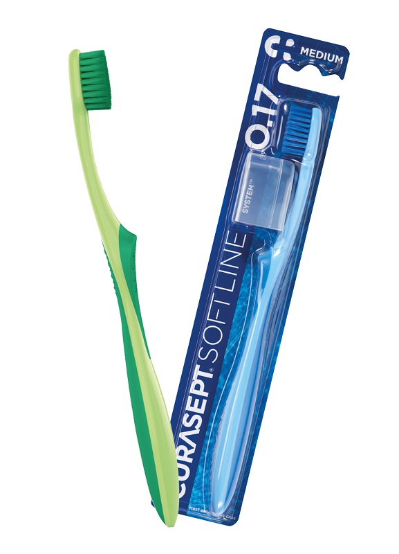 CURASEPT SPAZZOLINO MEDIUM 017 BIPACK - farmaidea24.com