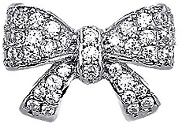 ORECCHINI BOW TIE CRYSTALS 12 MM - farmaidea24.com