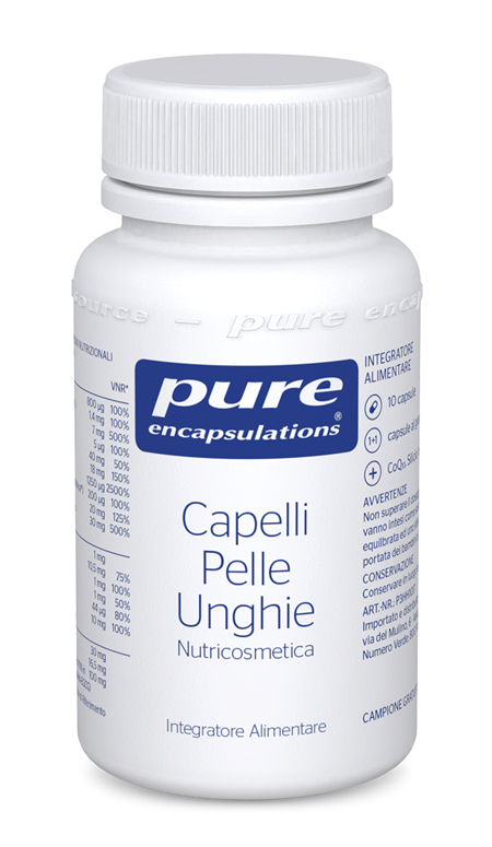 PURE ENCAPSULATIONS CAPELLI PELLE UNGHIE 30 CAPSULE - farmaidea24.com