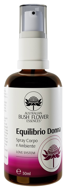 AUSTRALIAN BUSH FLOWER ESSENCES EQUILIBRIO DONNA VAPORIZZATORE 50 ML - farmaidea24.com