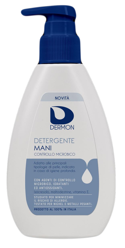DERMON DETERGENTE MANI CONTROLLO MICROBICO 200 ML - farmaidea24.com
