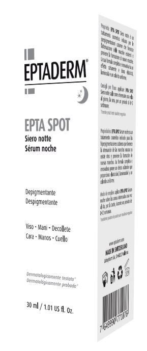 EPTA SPOT NOTTE SIERO DEPIGMENTANTE 30 ML - farmaidea24.com