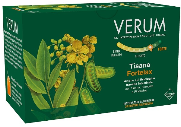 VERUM FORTELAX TISANA 20 FILTRI - farmaidea24.com