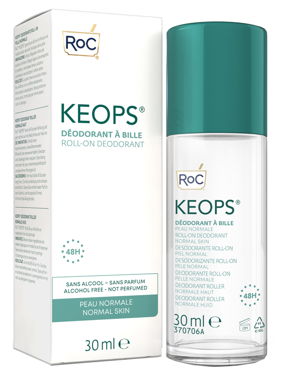 ROC KEOPS DEODORANTE ROLL-ON 48H 30 ML - farmaidea24.com