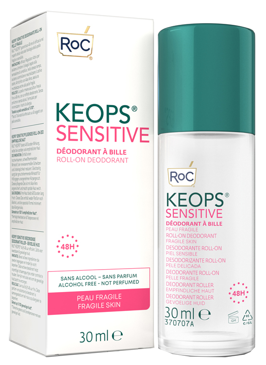 ROC KEOPS DEODORANTE ROLL-ON 48H SENSITIVE 30 ML - farmaidea24.com
