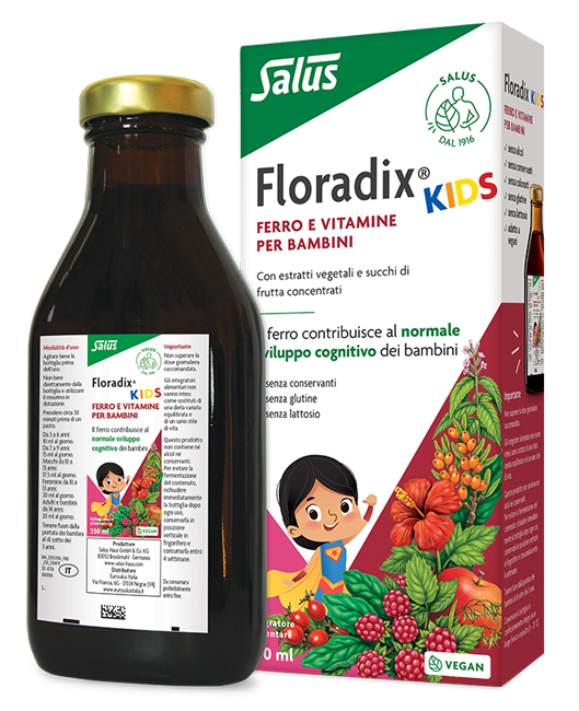 FLORADIX KIDS 250 ML - farmaidea24.com