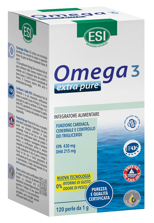 ESI OMEGA 3 EXTRA PURE 120 PERLE - farmaidea24.com