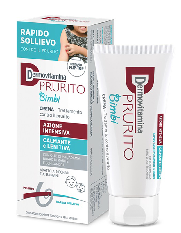 DERMOVITAMINA PRURITO BIMBI CREMA AZIONE INTENSIVA CALMANTE E LENITIVA 30 ML - farmaidea24.com