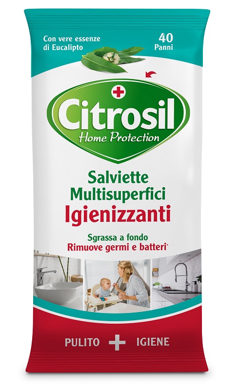 CITROSIL SALVIETTE IGIENIZZANTI EUCALIPTO 40 PEZZI - farmaidea24.com